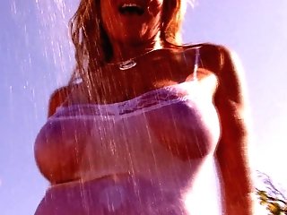 Kelly Madison Gets Dirty While Masturbating In Mud