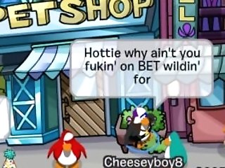 Mom Walks In On Hot Teens Fucking While Playing Club Penguin
