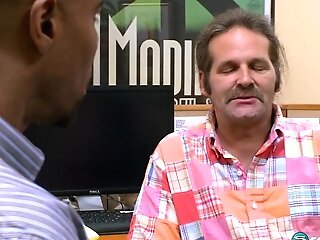 Marla Fucks A Big Black Cock. Her Hubby Observes.