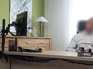 Czech Mummy Fucks In Office To Get A Loan - Loan4k