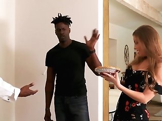 Nextdoor Housewife Britney Amber Tempts Black Boys And Gulps Their Giant Shafts