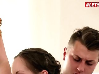 Letsdoeit - Step Step-sister Trained By Mom How To Take Step Step-brother's Dick Assfuck