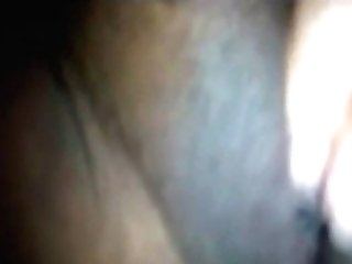 Ebony Mama Rubbing Her Horny Vagina - Closeup