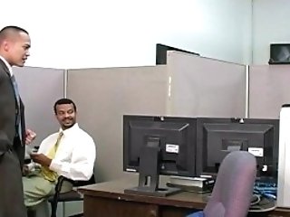 Bossy Blonde Office Bitch Dominates And Humiliates Workers At Work